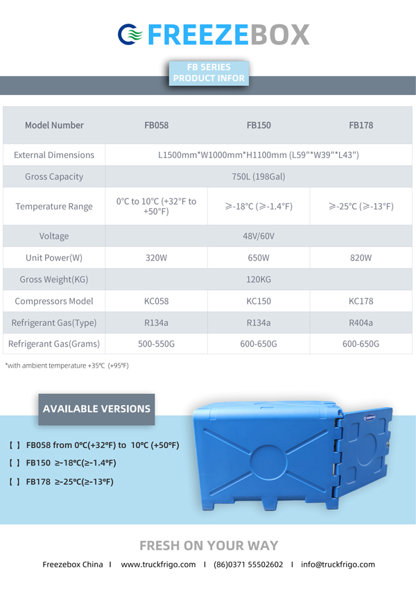 Mobile Freezer Cold Cube - KingClima 